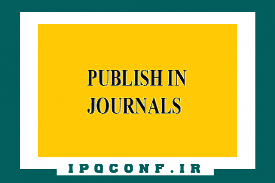 PUBLISH IN JOURNALS PUBLISH IN JOURNALS